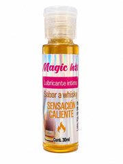 LUBRICANTE INTIMO MAGIC HOT SABOR A WHISKY X 30 ML