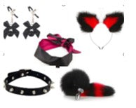 KINKY HEART ANAL SET