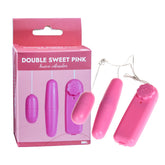 HUEVO VIBRADOR DOBLE SWEET PINK