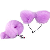 PLUG COLA ZORRO OREJAS TALLA S