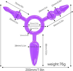 PLUG ANAL TRIPLE PLEASURE