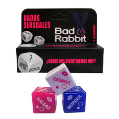 DADOS EROTICOS X 3 UNIDADES