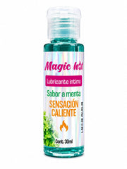 LUBRICANTE INTIMO MAGIC HOT SABOR MENTA 30 ML