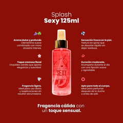 SPLASH SEXY X 125 ML SEN INTIMO