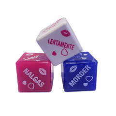 DADOS EROTICOS X 3 UNIDADES