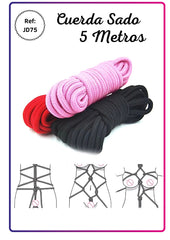 CUERDA BONDAGE ( 5 METROS)