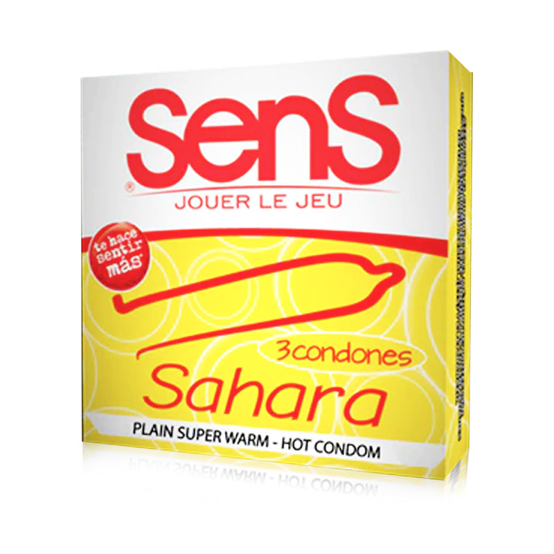 CONDONES SENS SAHARA x 3