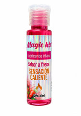 LUBRICANTE INTIMO MAGIC HOT SABOR A FRESA X 30 ML
