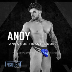 TANGA CON TIRANTES DOBLE ANDY