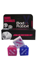 DADOS EROTICOS X 3 UNIDADES
